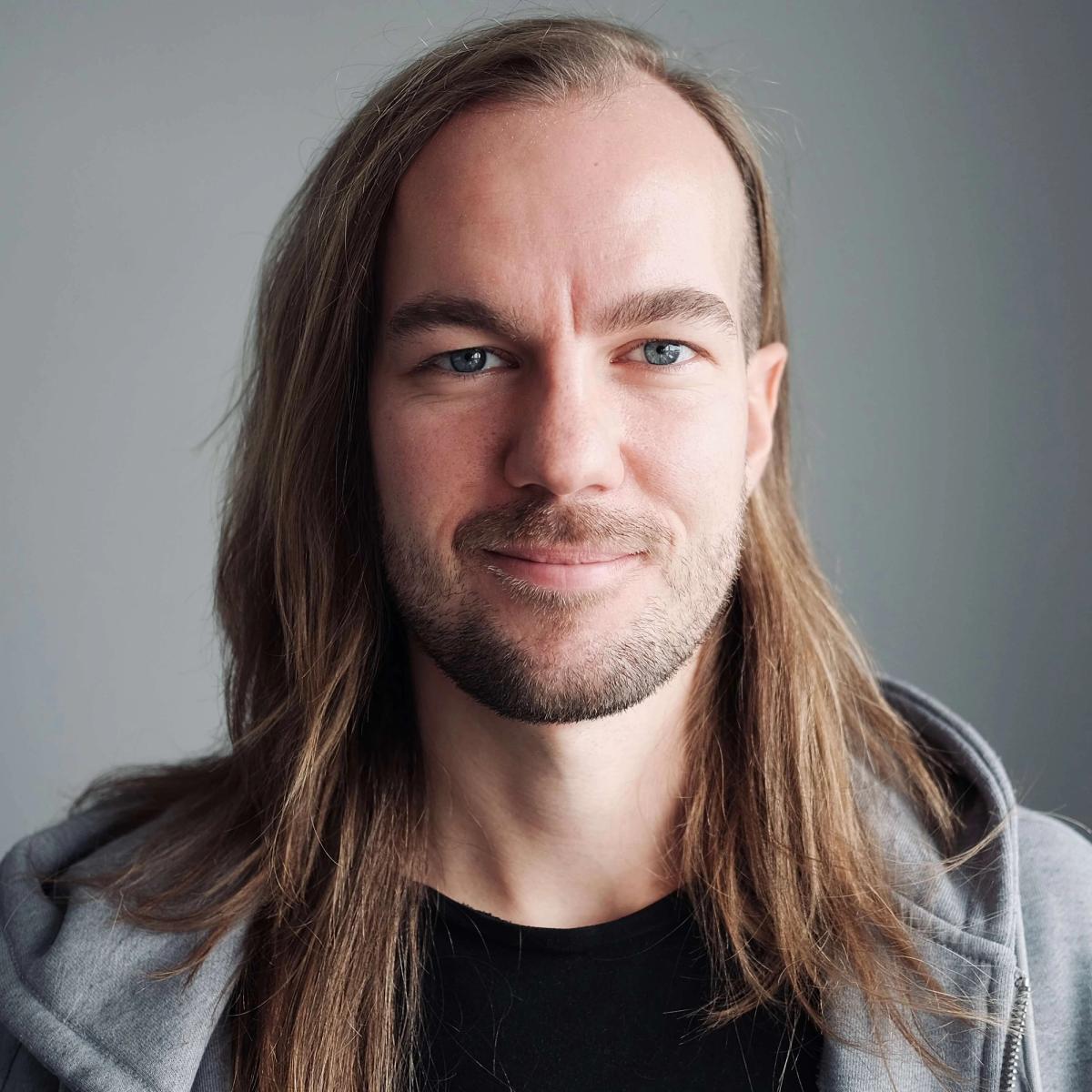 Porträtt på Emil Johnsson