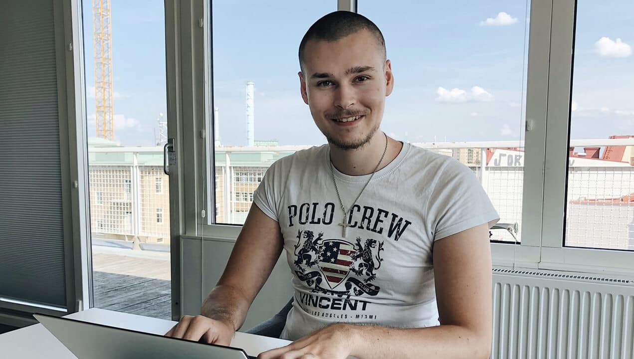 Benjamin Fransson är nyanställd på Kodamera
